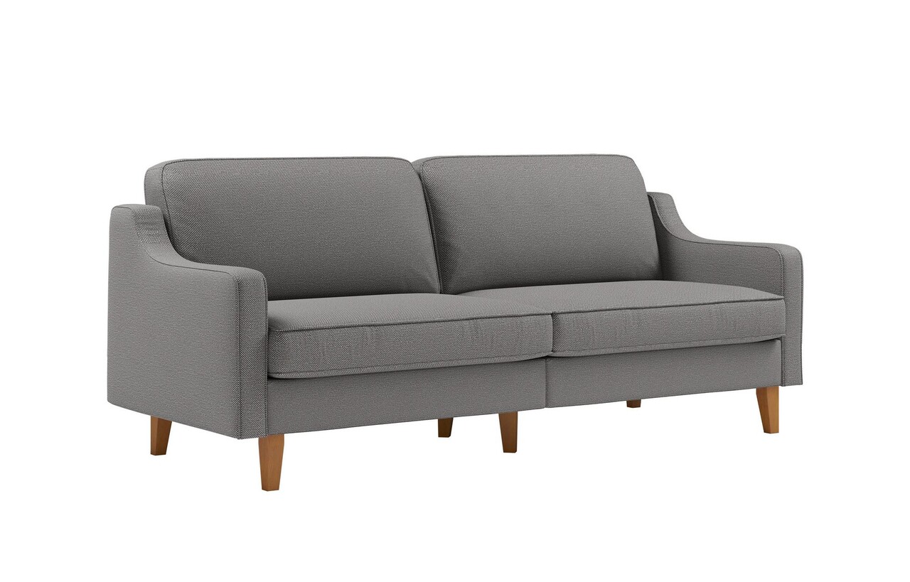 Canapea 3 locuri, Atelier del Sofa, 918CMF1161, Otel, Obsidian / Nuc Canapele